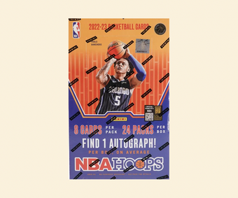 compare product 2022-23 Panini NBA Hoops Basketball Hobby Box