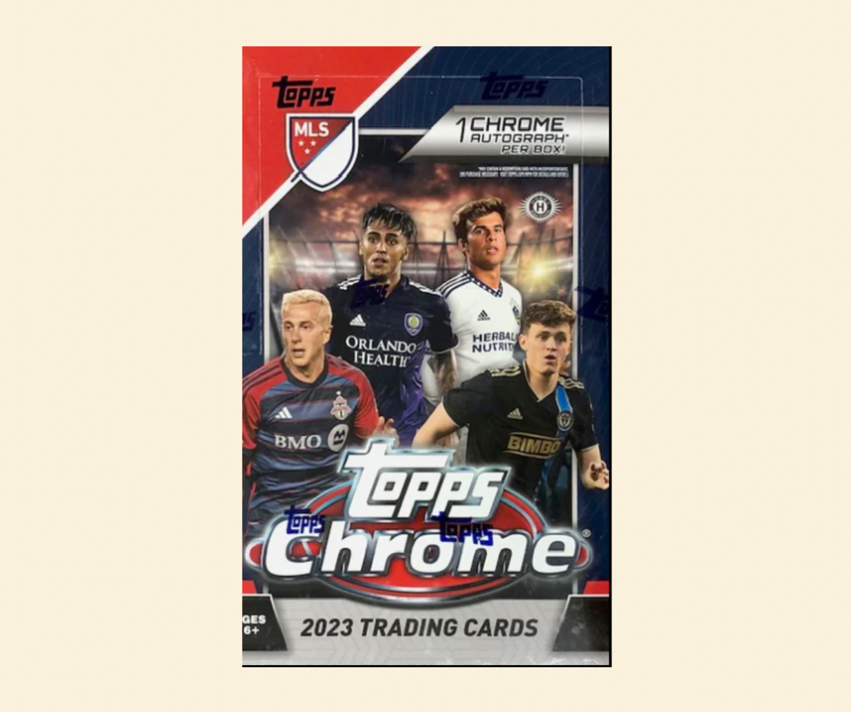 2023 Topps Chrome MLS Soccer Hobby Box