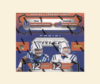 compare product 2023 Prizm Football Hobby Box