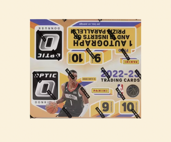 compare product 2022-23 Donruss Optic Fast Break Basketball Box