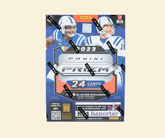 compare product 2023 Prizm Football Blaster Box (Disco Prizms)
