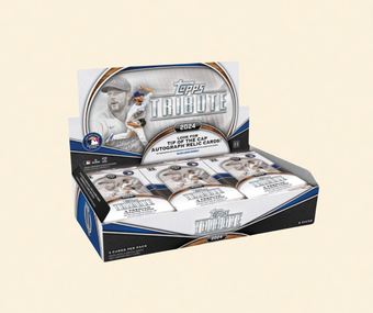compare product 2024 Topps Tribute Baseball Hobby Box