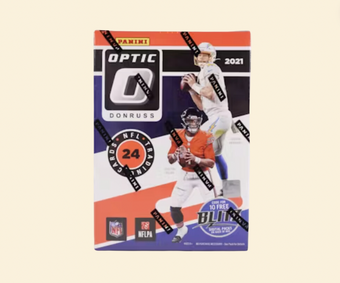 compare product 2021 Donruss Optic Football Blaster Box
