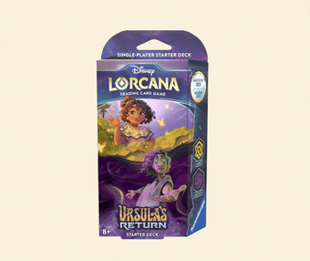 compare product Disney Lorcana: Ursula's Return Starter Deck (purple)