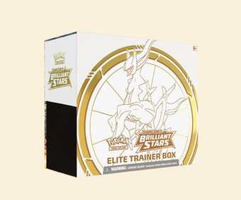 compare product Pokemon Sword & Shield Brilliant Stars Elite Trainer Box