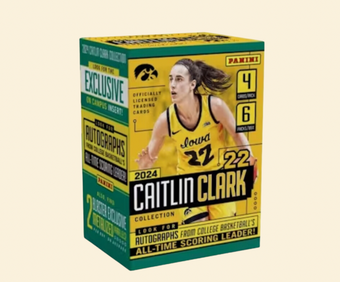 compare product 2024 Panini Caitlin Clark Basketball Blaster Box