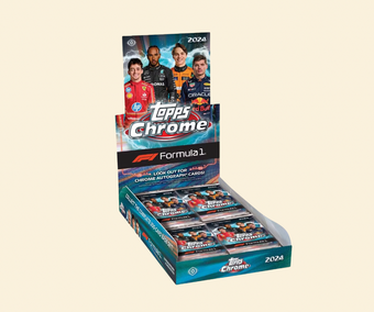compare product 2024 Topps Chrome Formula 1 F1 Hobby Box