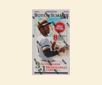 compare product 2024 Panini Boys of Summer Baseball Hobby Box