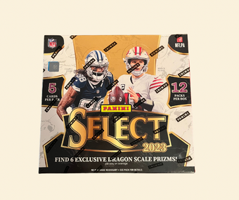 compare product 2023 Select Football International Hobby Box