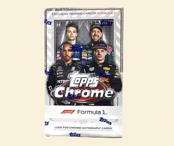 compare product 2021 Topps Chrome Formula 1 Hobby Box