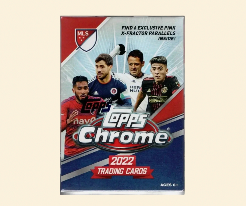2022 Topps Chrome MLS Soccer Blaster Box
