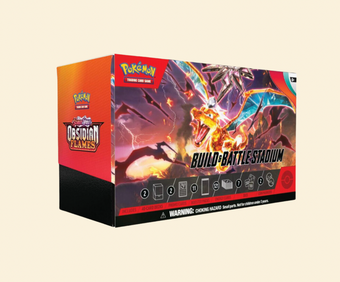 compare product Pokemon: Obsidian Flames Build & Battle Stadium