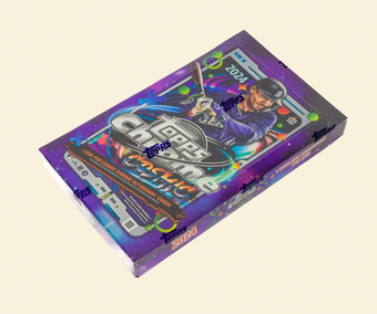 compare product 2024 Topps Chrome Cosmic Baseball Hobby Box