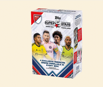 compare product 2024 Topps MLS Superstars Soccer Blaster Box