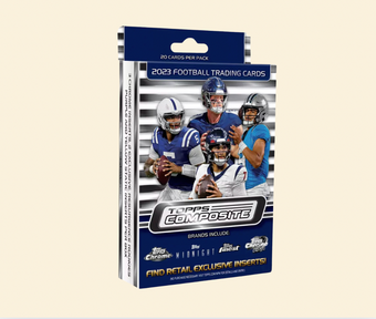 compare product 2023 Topps Composite Football Hanger Box