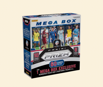 compare product 2024 Panini Prizm Copa America Soccer Mega Box