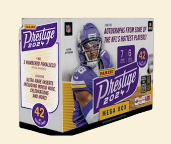 compare product 2024 Panini Prestige Football NFL Mega Box 2