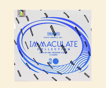 compare product 2022-23 Panini Immaculate NBA Basketball Hobby Box