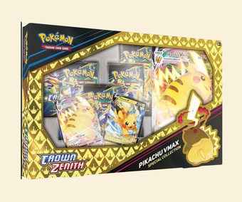 compare product Crown Zenith Pikachu VMax Special Collection