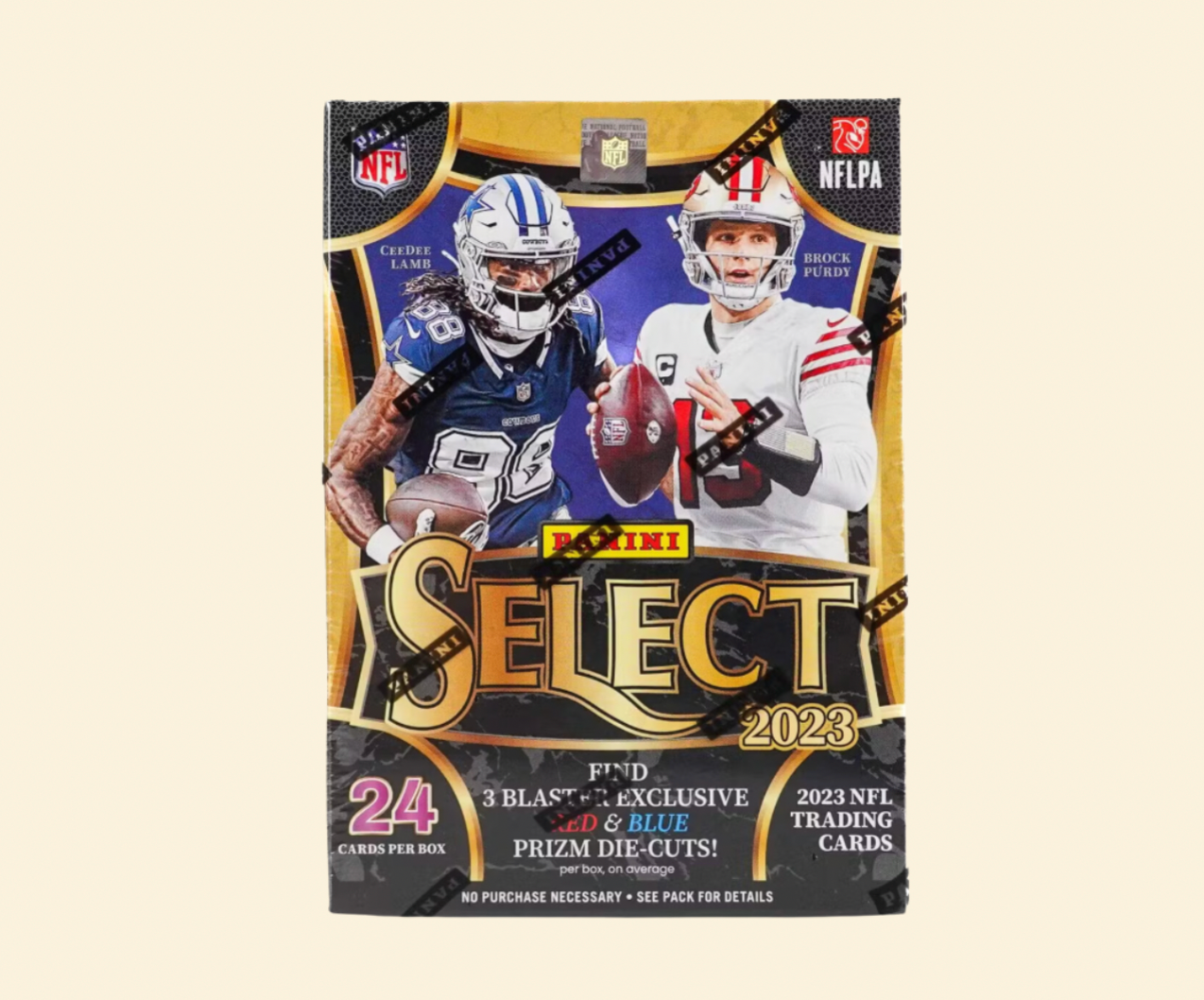 2023 Select Football NFL Blaster Box Red/Blue Die-Cuts