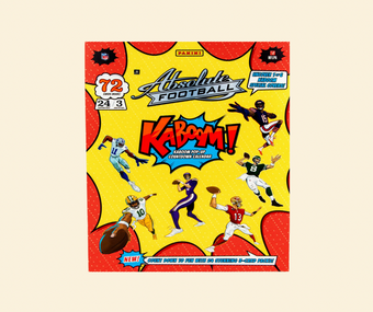 compare product 2024 Panini Absolute Football Kaboom! Countdown Calendar