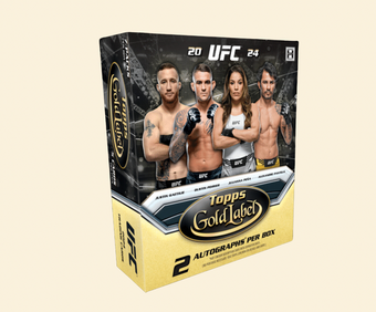 compare product 2024 Topps Gold Label UFC Hobby Box