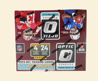 compare product 2023 Panini Donruss Optic Football Retail Box