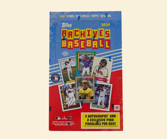 compare product 2024 Topps Archives Baseball Hobby Box