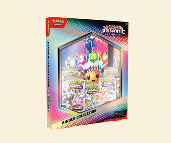compare product Pokemon Scarlet & Violet: Prismatic Evolutions Binder Collection Box