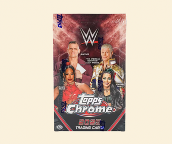 compare product 2025 Topps Chrome WWE Hobby Box