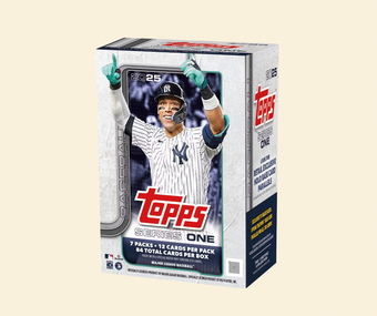compare product 2025 Topps Series 1 Baseball Blaster Box