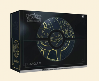 compare product Pokemon Sword & Shield Elite Trainer Box Plus - Zacian & Zamazenta