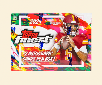 compare product 2024 Topps Finest Football Hobby Box
