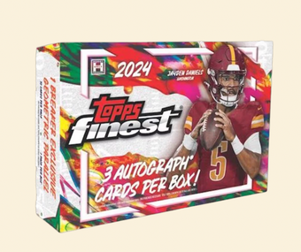 compare product 2024 Topps Finest Football Breaker Delight Box
