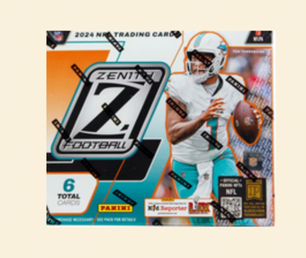 compare product 2024 Zenith Football Hobby Box
