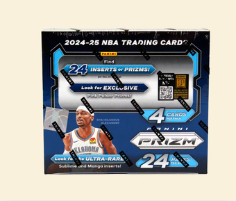 compare product 2024-25 Panini Prizm Basketball Retail Box