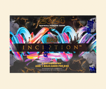 compare product 2024 Topps Inception Football Hobby Box