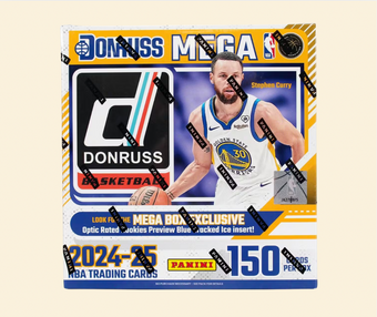 compare product 2024-25 Panini Donruss Basketball Mega Box