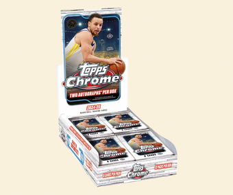 compare product 2024-25 Topps Chrome Basketball Hobby Box