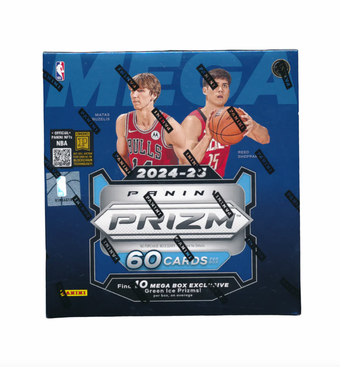 compare product 2024-25 Panini Prizm Basketball Hobby Mega 20 Box Case