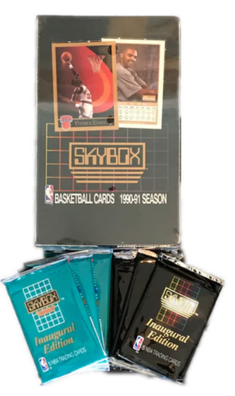compare product 1990-91 Skybox Basketball Hobby Box