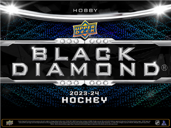 compare product 2023-24 Upper Deck Black Diamond Hockey Hobby 5 Box Case