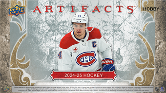 compare product 2024-25 Upper Deck Artifacts Hockey Blaster 20 Box Case