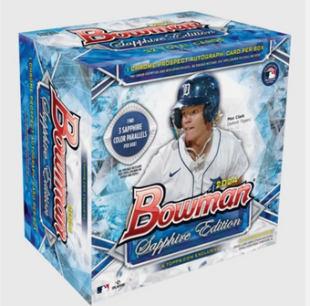 compare product 2024 Bowman Baseball Sapphire Edition
