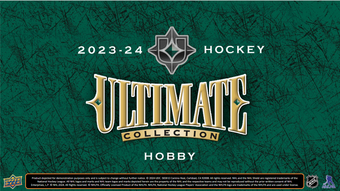 compare product 2023-24 Upper Deck Ultimate Collection Hockey Hobby 8 Box Case