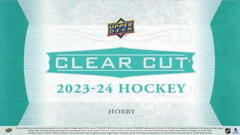 compare product 2023-24 Upper Deck Clear Cut Hockey Hobby 30 Box Case