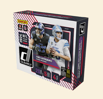 compare product 2024 Panini Clearly Donruss Football Hobby Box
