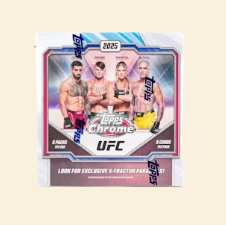 compare product 2025 Topps Chrome UFC Mega Box