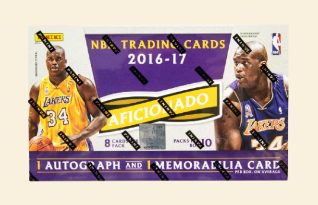 compare product 2016-17 Panini Aficionado Basketball Hobby Box