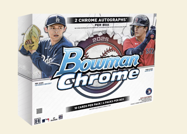 2025 Bowman Chrome Baseball Hobby Box